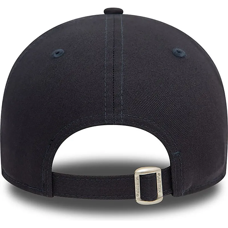 lippikset-kaareva-laivastonsininen-saadettava-nauha-rosa-9forty-flower-icon-new-york-yankees-mlb-new-era