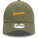 new-era-curved-brim-9forty-seasonal-vespa-piaggio-green-adjustable-cap