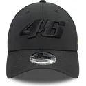 lippikset-kaareva-musta-saadettava-nauha-9forty-geo-undervisor-print-valentino-rossi-vr46-motogp-new-era