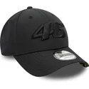 lippikset-kaareva-musta-saadettava-nauha-9forty-geo-undervisor-print-valentino-rossi-vr46-motogp-new-era
