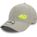 lippikset-kaareva-harmaa-saadettava-nauha-9forty-suede-valentino-rossi-vr46-motogp-new-era