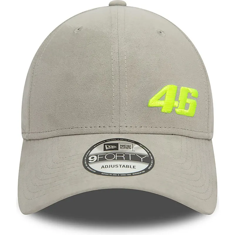 lippikset-kaareva-harmaa-saadettava-nauha-9forty-suede-valentino-rossi-vr46-motogp-new-era