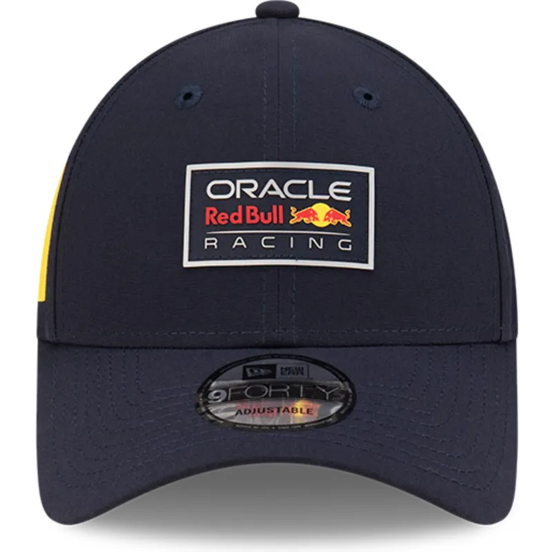lippikset-kaareva-laivastonsininen-saadettava-nauha-9forty-repreve-graphic-red-bull-racing-formula-1-new-era lippikset-kaareva-laivastonsininen-saadettava-nauha-9forty-repreve-graphic-red-bull-racing-formula-1-new-era