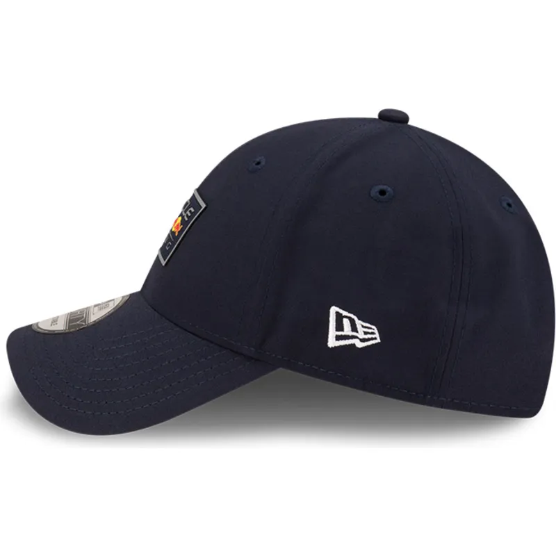 lippikset-kaareva-laivastonsininen-saadettava-nauha-9forty-repreve-graphic-red-bull-racing-formula-1-new-era lippikset-kaareva-laivastonsininen-saadettava-nauha-9forty-repreve-graphic-red-bull-racing-formula-1-new-era