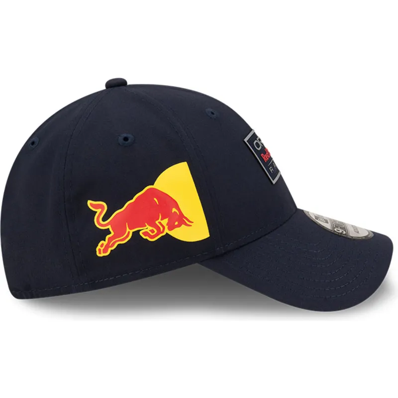 lippikset-kaareva-laivastonsininen-saadettava-nauha-9forty-repreve-graphic-red-bull-racing-formula-1-new-era lippikset-kaareva-laivastonsininen-saadettava-nauha-9forty-repreve-graphic-red-bull-racing-formula-1-new-era