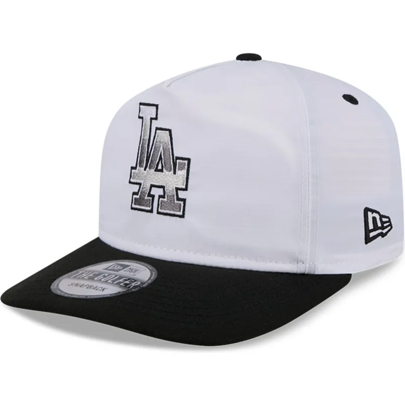 lippikset-kaareva-valkoinen-snapback-golfer-chrome-los-angeles-dodgers-mlb-new-era lippikset-kaareva-valkoinen-snapback-golfer-chrome-los-angeles-dodgers-mlb-new-era