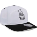 lippikset-kaareva-valkoinen-snapback-golfer-chrome-los-angeles-dodgers-mlb-new-era