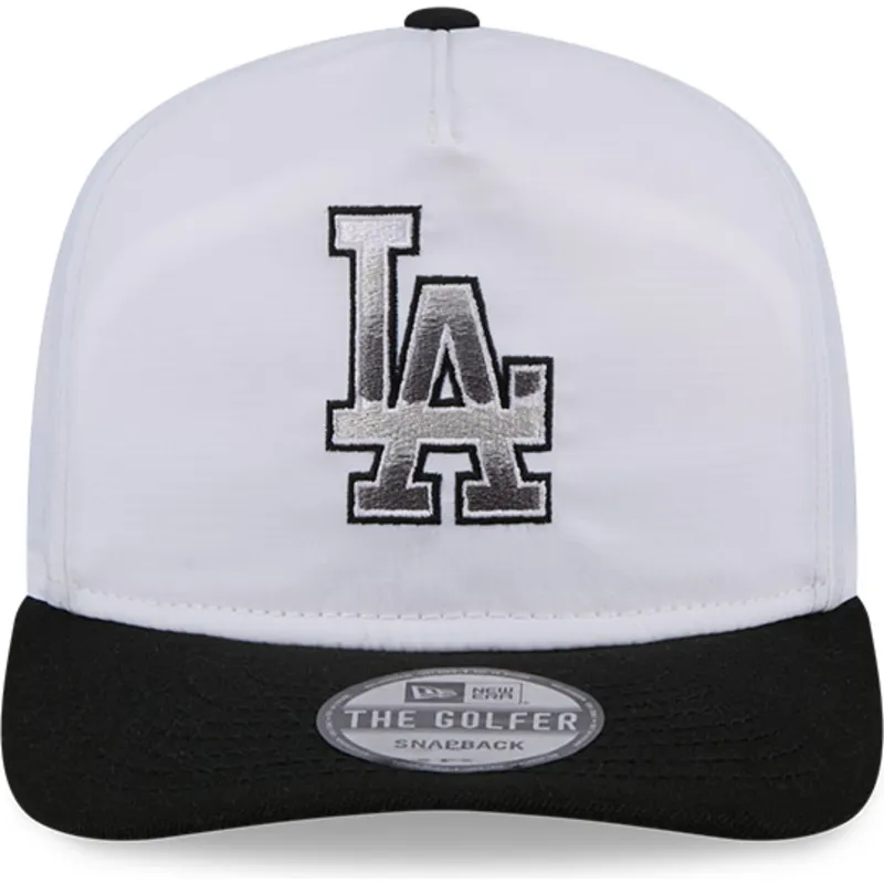 lippikset-kaareva-valkoinen-snapback-golfer-chrome-los-angeles-dodgers-mlb-new-era lippikset-kaareva-valkoinen-snapback-golfer-chrome-los-angeles-dodgers-mlb-new-era