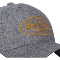 lippikset-kaareva-harmaa-snapback-jea02-von-dutch