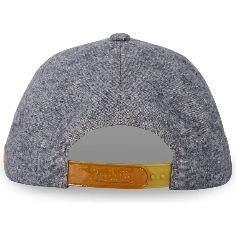 lippikset-kaareva-harmaa-snapback-jea02-von-dutch