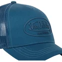 lippikset-kaareva-rekka-sininen-snapback-log04-von-dutch
