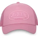 lippikset-kaareva-rekka-vaaleanpunainen-snapback-log08-von-dutch