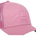 lippikset-kaareva-rekka-vaaleanpunainen-snapback-log08-von-dutch