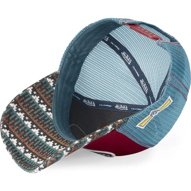 lippikset-kaareva-rekka-monivarinen-snapback-eth03-von-dutch
