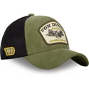 lippikset-kaareva-rekka-vihrea-snapback-kak-von-dutch