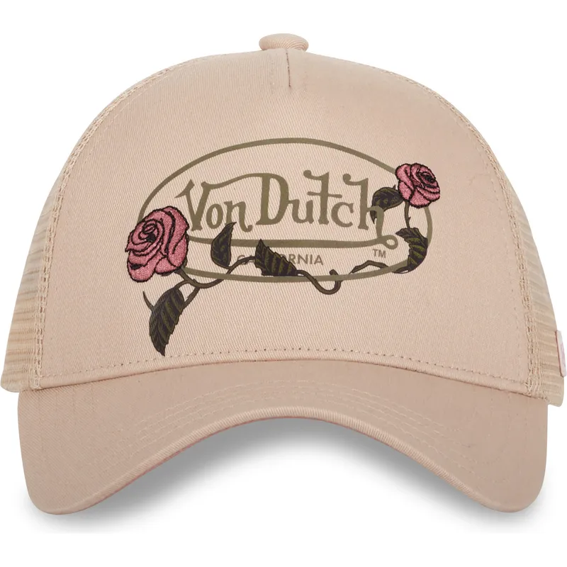 lippikset-kaareva-rekka-beige-snapback-lor-von-dutch