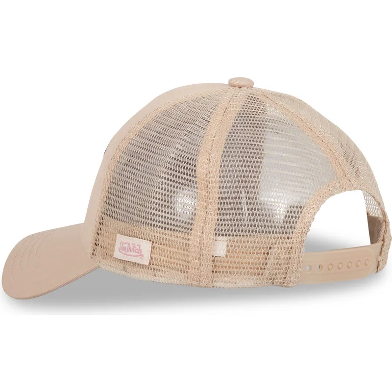 lippikset-kaareva-rekka-beige-snapback-lor-von-dutch