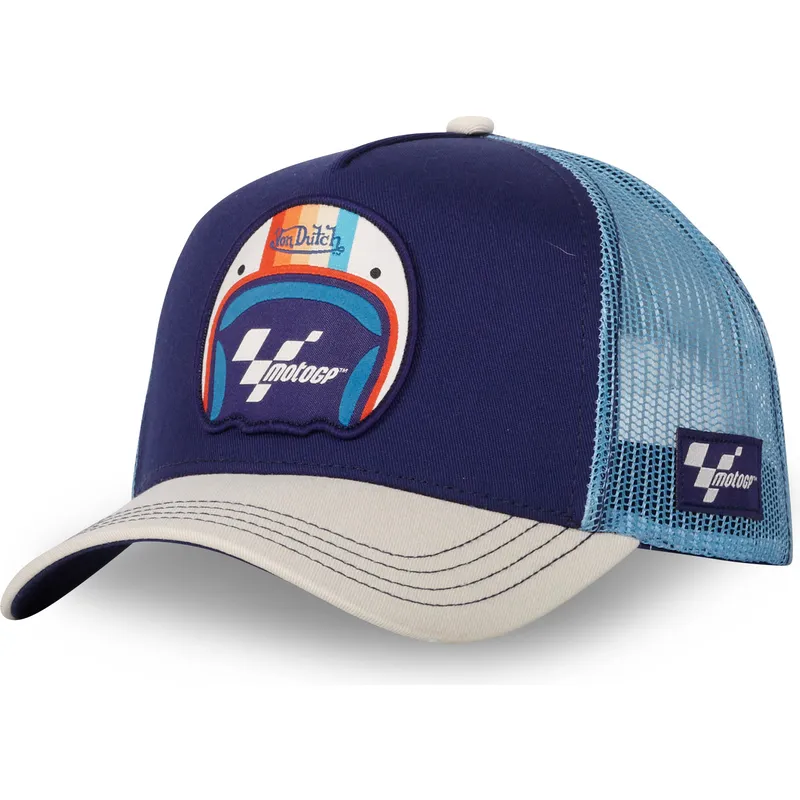 lippikset-kaareva-rekka-laivastonsininen-snapback-moto-ct-22-motogp-motogp-von-dutch