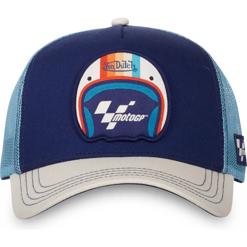 lippikset-kaareva-rekka-laivastonsininen-snapback-moto-ct-22-motogp-motogp-von-dutch
