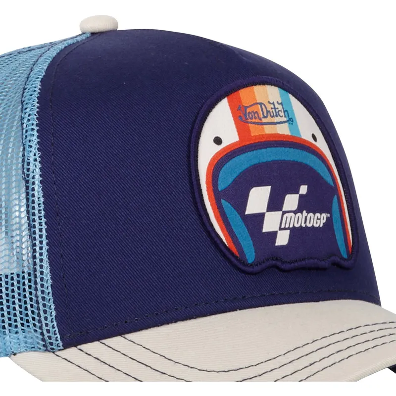 lippikset-kaareva-rekka-laivastonsininen-snapback-moto-ct-22-motogp-motogp-von-dutch
