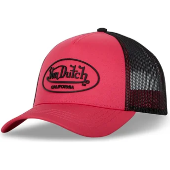 Lippikset kaareva rekka vaaleanpunainen snapback FLU P Von Dutch