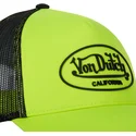 lippikset-kaareva-rekka-keltainen-snapback-flu-von-dutch