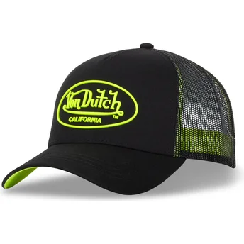 Lippikset kaareva rekka musta snapback DOM Von Dutch
