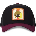 lippikset-kaareva-rekka-musta-snapback-loo10-vmar-marvin-marsilainen-looney-tunes-capslab