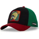 lippikset-kaareva-rekka-monivarinen-snapback-loo10-mar-marvin-marsilainen-looney-tunes-capslab