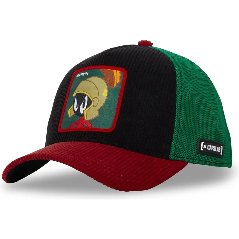 lippikset-kaareva-rekka-monivarinen-snapback-loo10-mar-marvin-marsilainen-looney-tunes-capslab