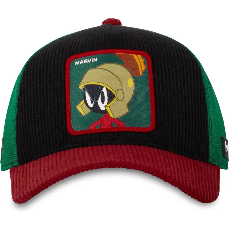 lippikset-kaareva-rekka-monivarinen-snapback-loo10-mar-marvin-marsilainen-looney-tunes-capslab
