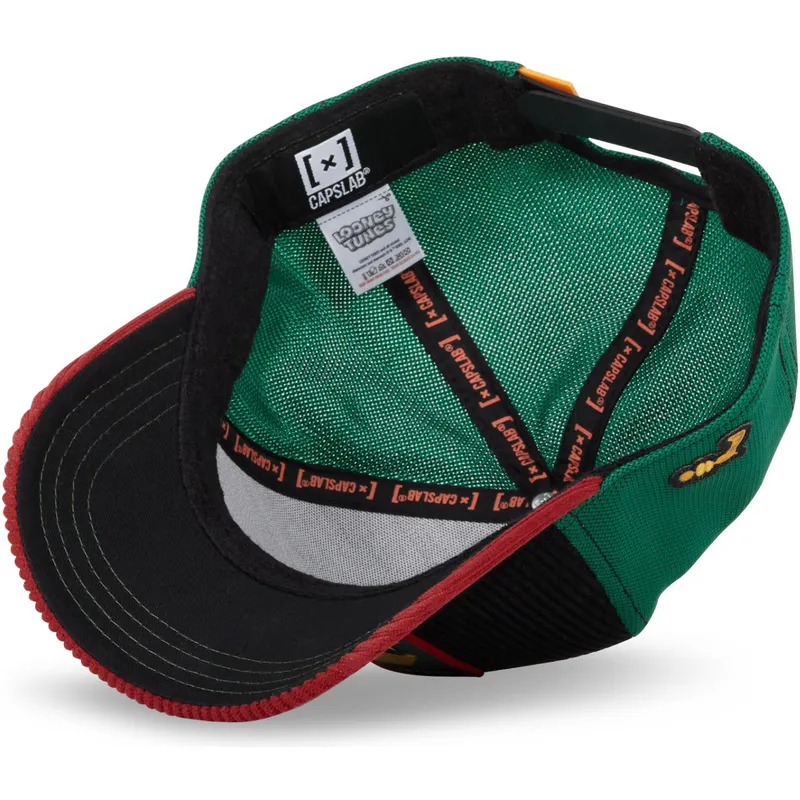 lippikset-kaareva-rekka-monivarinen-snapback-loo10-mar-marvin-marsilainen-looney-tunes-capslab