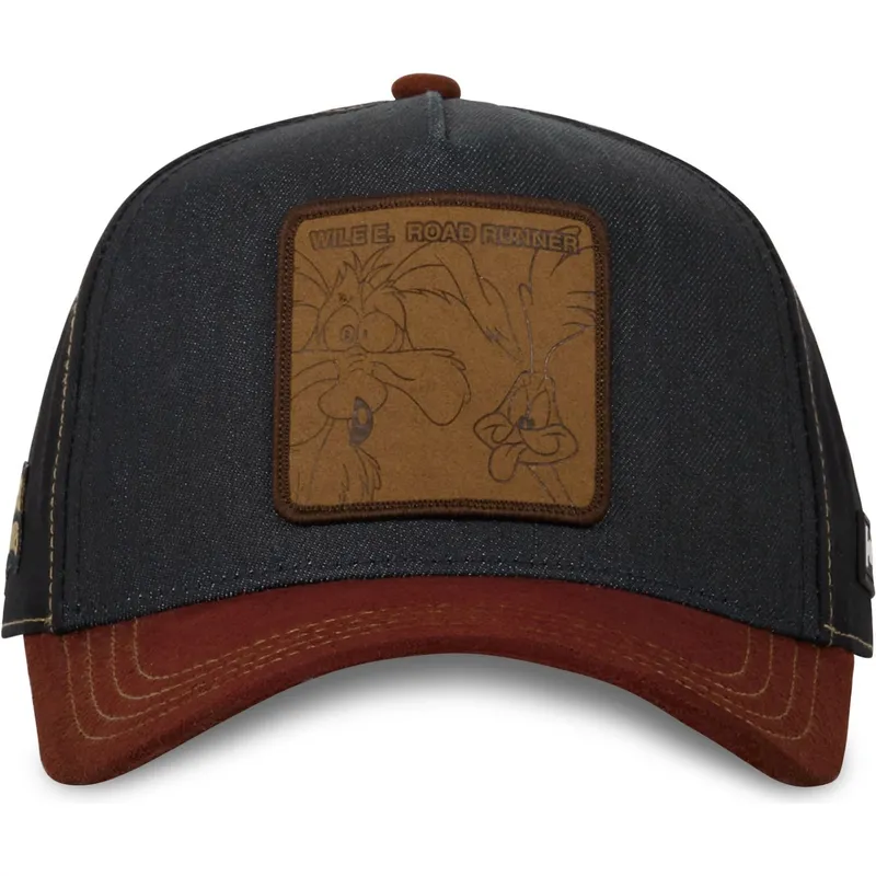 lippikset-kaareva-monivarinen-snapback-loo10-wrr-kojotti-ja-maantiekiitaja-looney-tunes-capslab