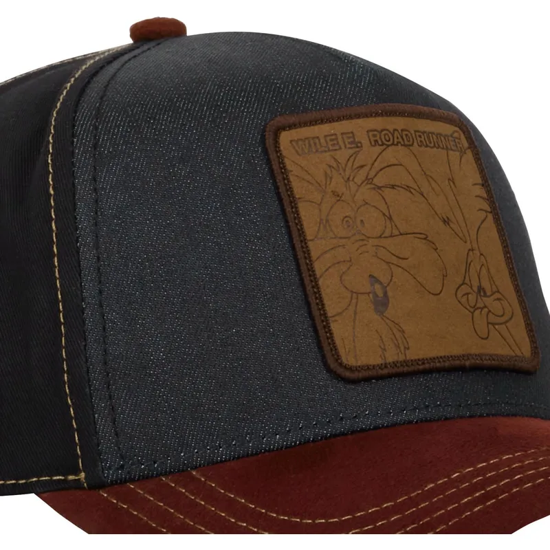 lippikset-kaareva-monivarinen-snapback-loo10-wrr-kojotti-ja-maantiekiitaja-looney-tunes-capslab