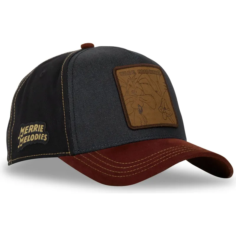 lippikset-kaareva-monivarinen-snapback-loo10-wrr-kojotti-ja-maantiekiitaja-looney-tunes-capslab