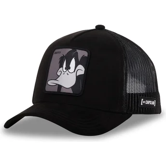 lippikset-kaareva-rekka-musta-snapback-loo10-duc-tupu-ankka-looney-tunes-capslab