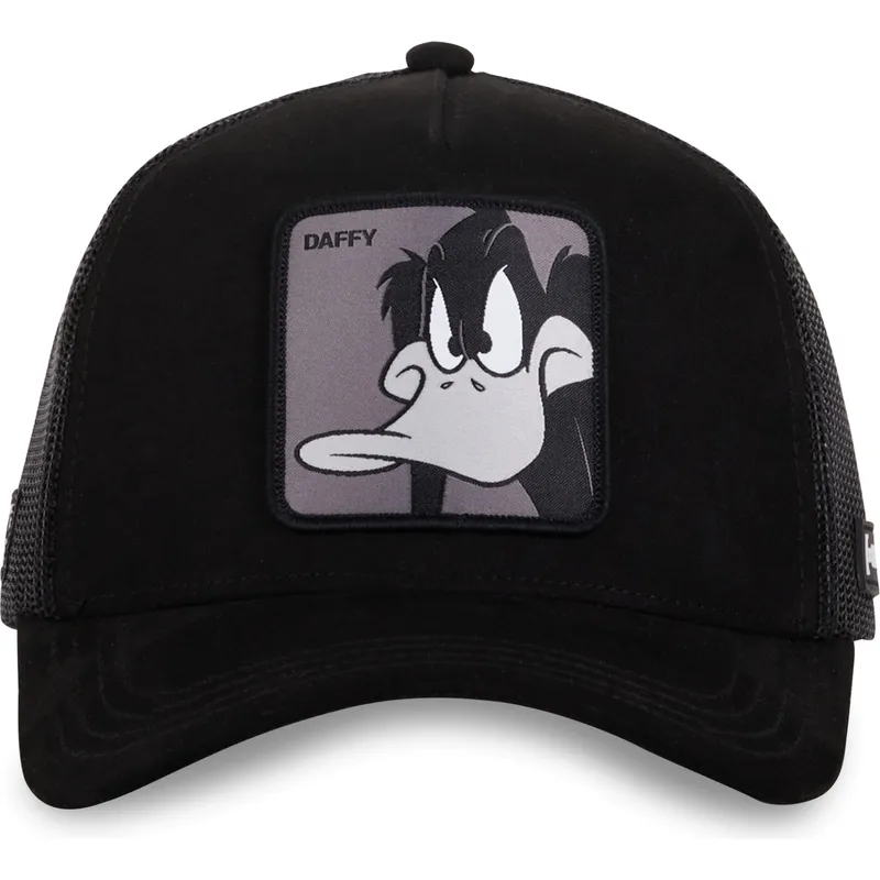 lippikset-kaareva-rekka-musta-snapback-loo10-duc-tupu-ankka-looney-tunes-capslab