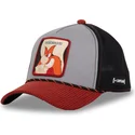 capslab-yosemite-sam-loo10-sam-looney-tunes-grey-red-and-black-trucker-hat