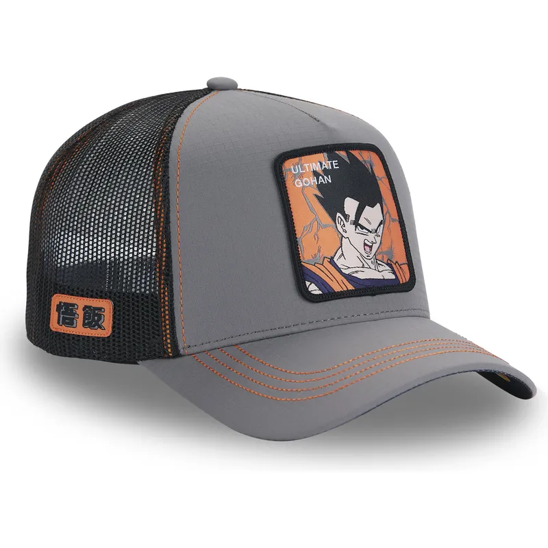 lippikset-kaareva-rekka-harmaa-snapback-son-gohan-ultimate-dbz8-goh-dragon-ball-son-gohan-dragon-ball-capslab