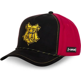 Cap kaareva black snapback Hogwarts Harry Potter Capslab