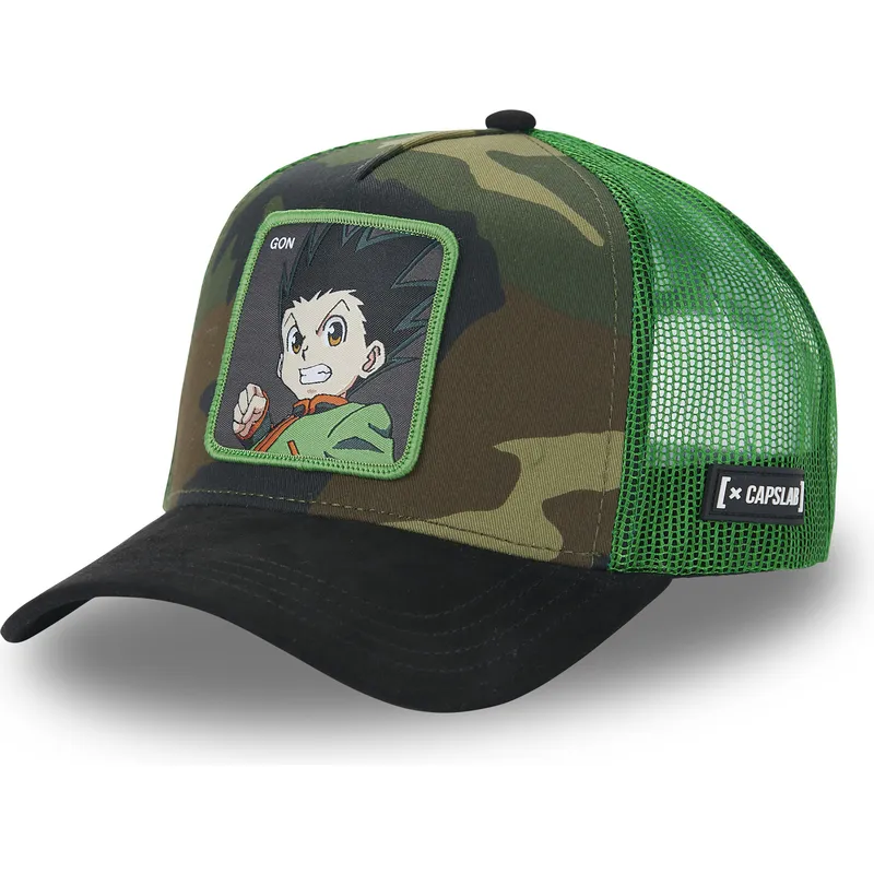 lippikset-kaareva-rekka-maastokuvio-snapback-hu3-gon-freecss-hunter-x-hunter-capslab lippikset-kaareva-rekka-maastokuvio-snapback-hu3-gon-freecss-hunter-x-hunter-capslab