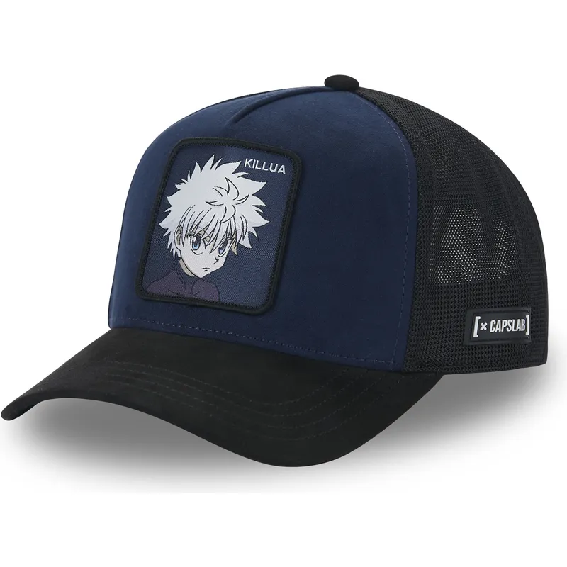 lippikset-kaareva-rekka-laivastonsininen-snapback-hu5-killua-zoldyck-hunter-x-hunter-capslab