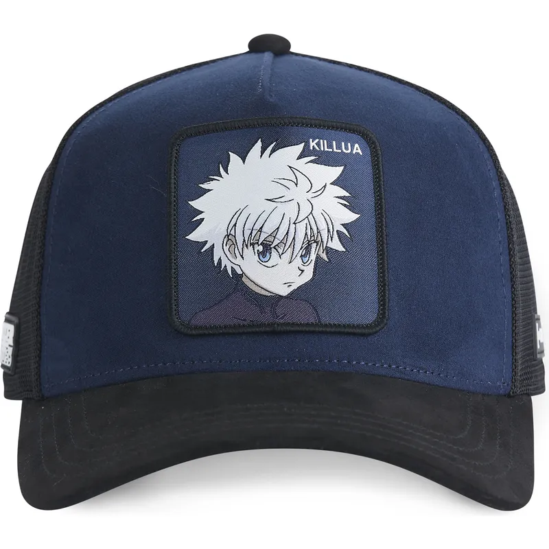 lippikset-kaareva-rekka-laivastonsininen-snapback-hu5-killua-zoldyck-hunter-x-hunter-capslab