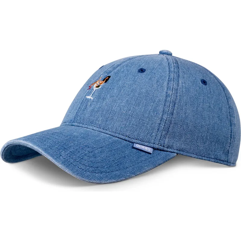 lippikset-kaareva-sininen-saadettava-nauha-vaquero-washed-coloured-girl-djinns lippikset-kaareva-sininen-saadettava-nauha-vaquero-washed-coloured-girl-djinns