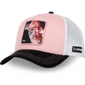 lippikset-kaareva-rekka-vaaleanpunainen-snapback-dbz8-kid-buu-dragon-ball-capslab