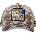 lippikset-kaareva-rekka-maastokuvio-snapback-loo10-bbc-kojotti-ja-maantiekiitaja-looney-tunes-capslab