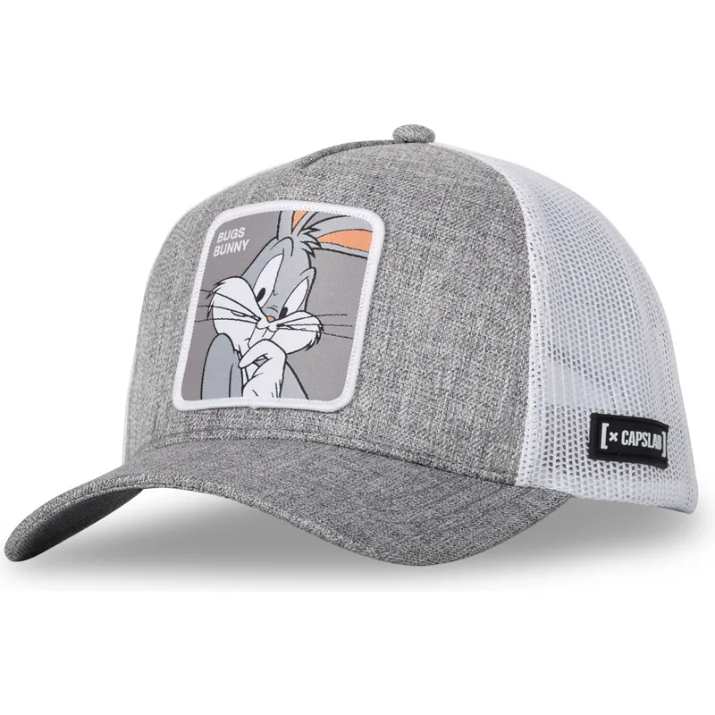 lippikset-kaareva-rekka-harmaa-snapback-loo10-bug-vaiski-vull-looney-tunes-capslab