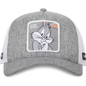 lippikset-kaareva-rekka-harmaa-snapback-loo10-bug-vaiski-vull-looney-tunes-capslab