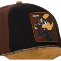lippikset-kaareva-rekka-ruskea-snapback-10-daf-tupu-ankka-looney-tunes-capslab