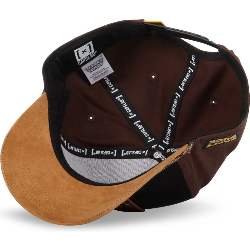 lippikset-kaareva-rekka-ruskea-snapback-10-daf-tupu-ankka-looney-tunes-capslab
